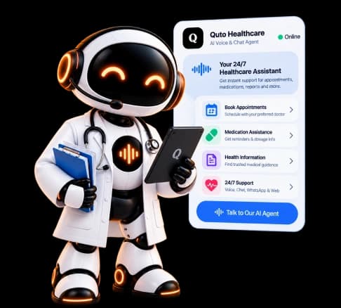 Healthcare AI voice and chat agent